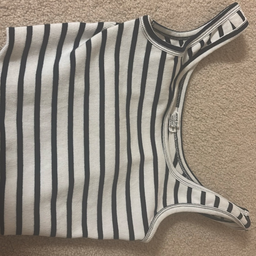 Ardene Basic Collection Navy+White Tank!